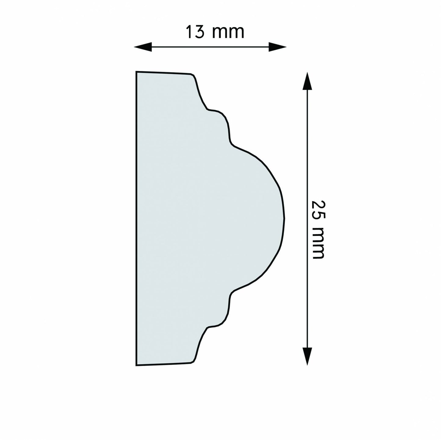 LPC-42/LNG-42 Creativa Listwa ścienna 244 cm – zdjęcie 2