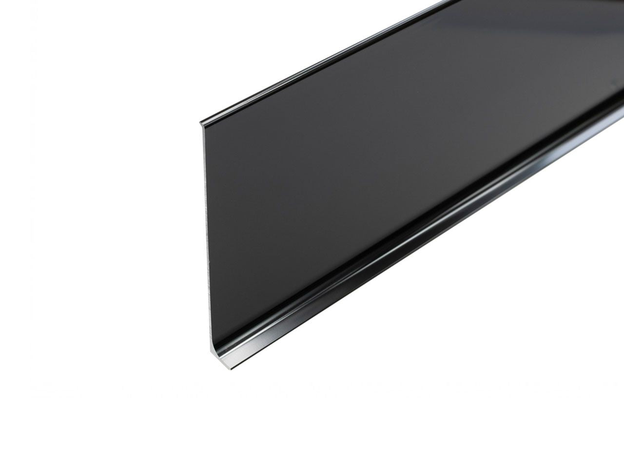 ZLP100-9005 Creativa zakończenie lewe+prawe – listwa LP100 w tym samym kolorze (RAL9005), do której pasuje element (archiwum sklepu)