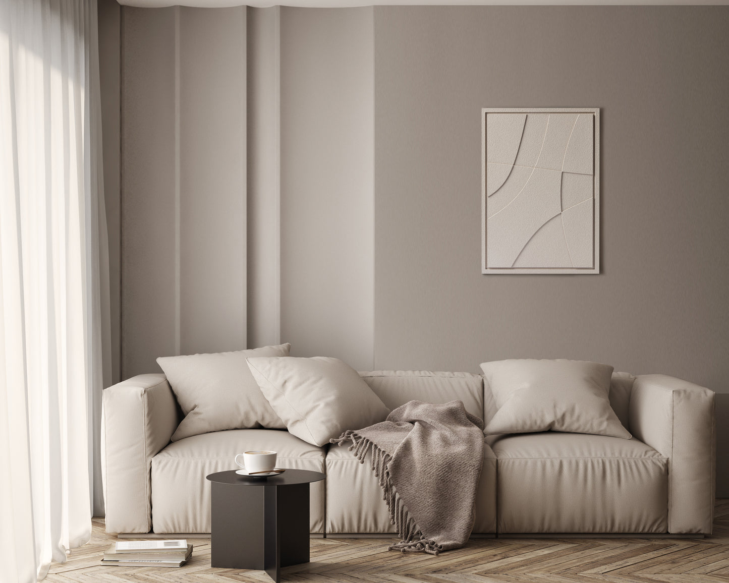 WDA2 Wall Decor ABSTRACT 2 – aranżacja 2 (producent Creativa / MURSO)