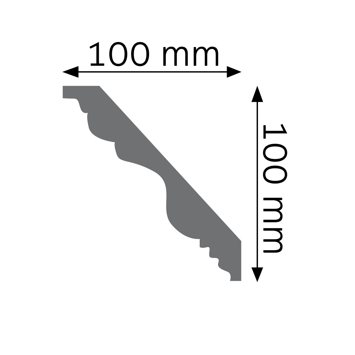 LGG-04F Creativa Listwa sufitowa gięta