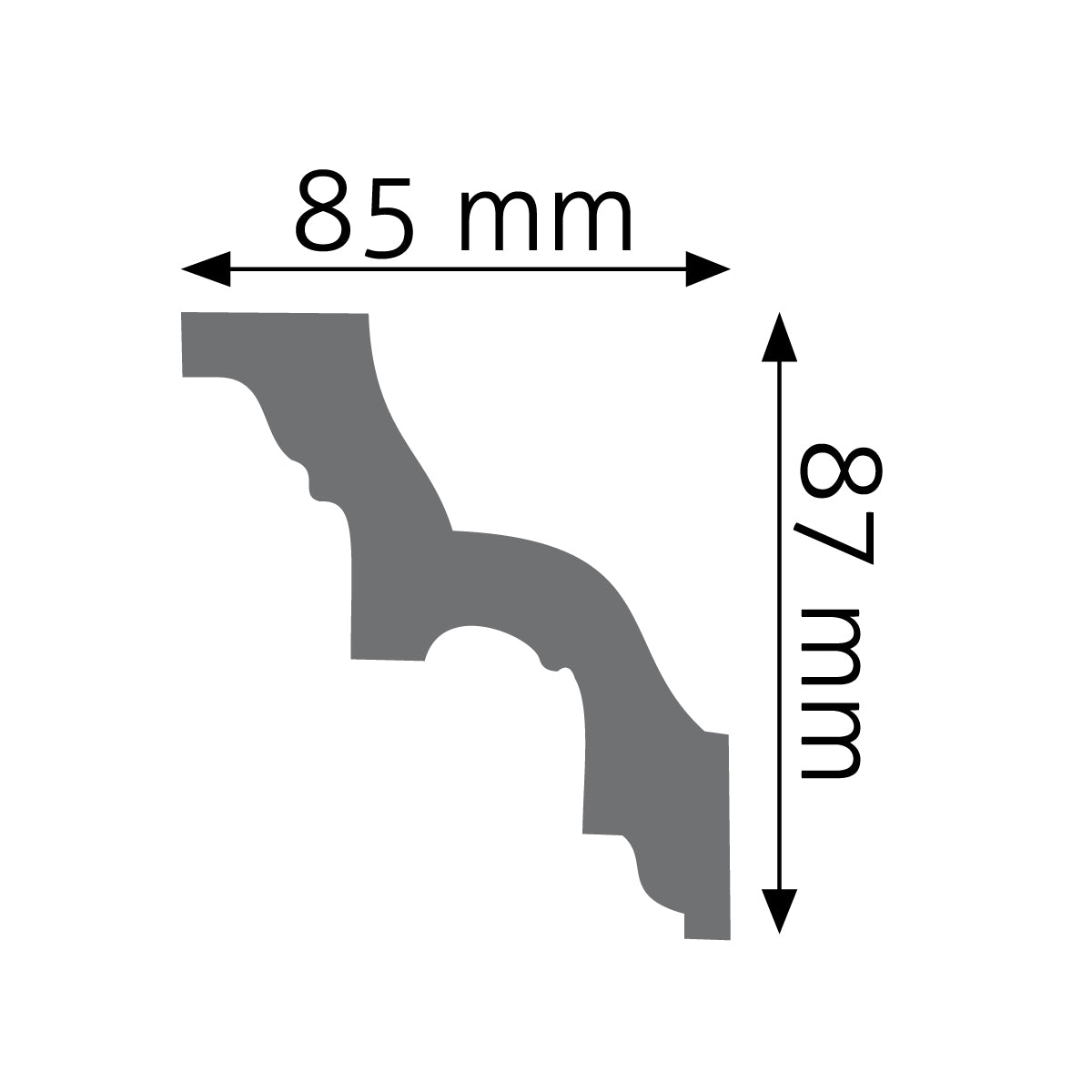 LGZ-01 Creativa Listwa sufitowa