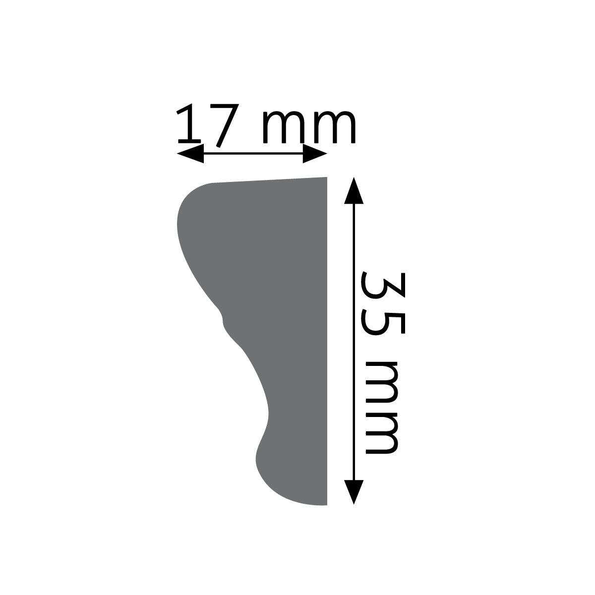 LNG-07 Creativa Listwa naścienna