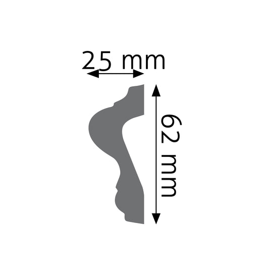 LNG-15 Flex Creativa Listwa naścienna gięta