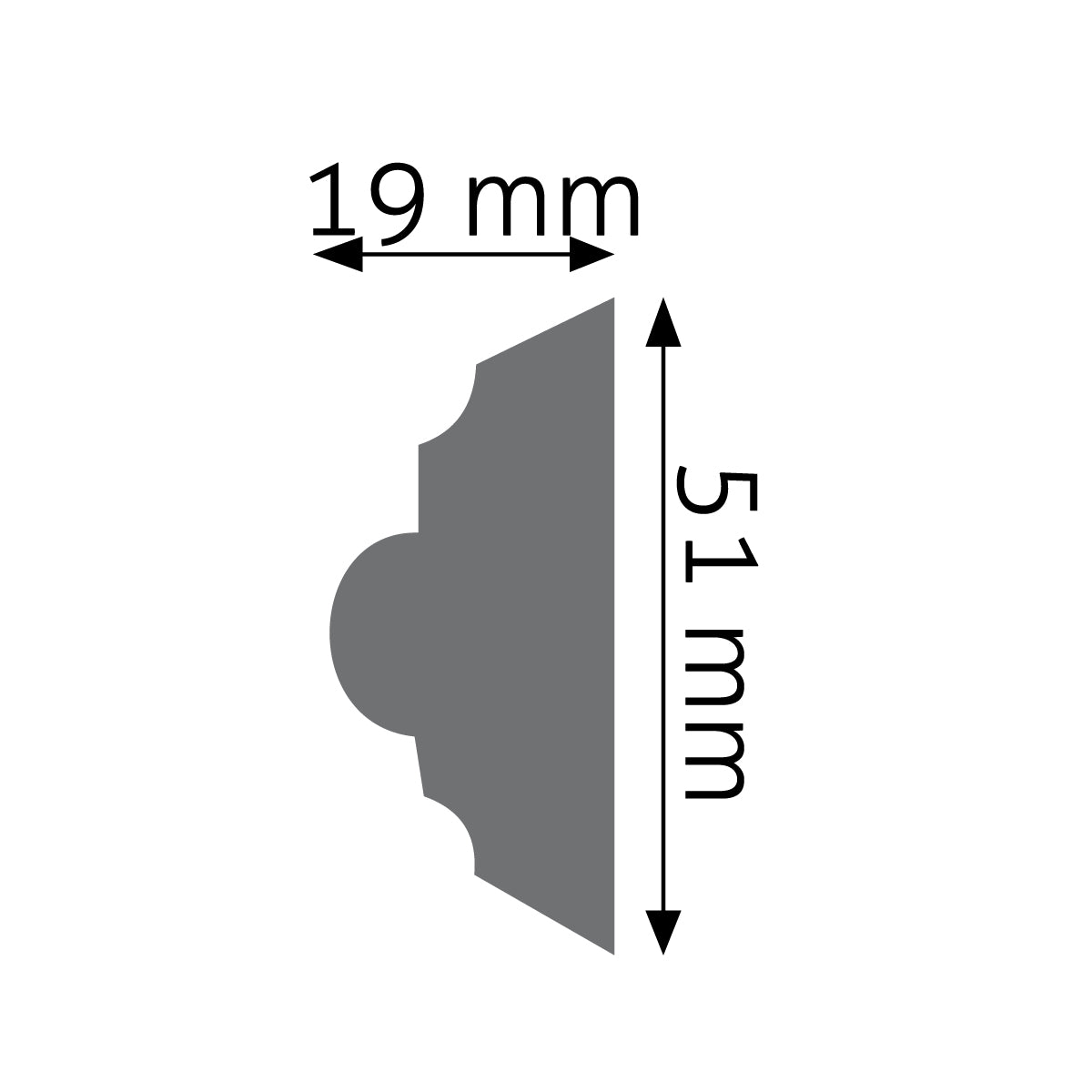 LNZ-04 Creativa Listwa ścienna