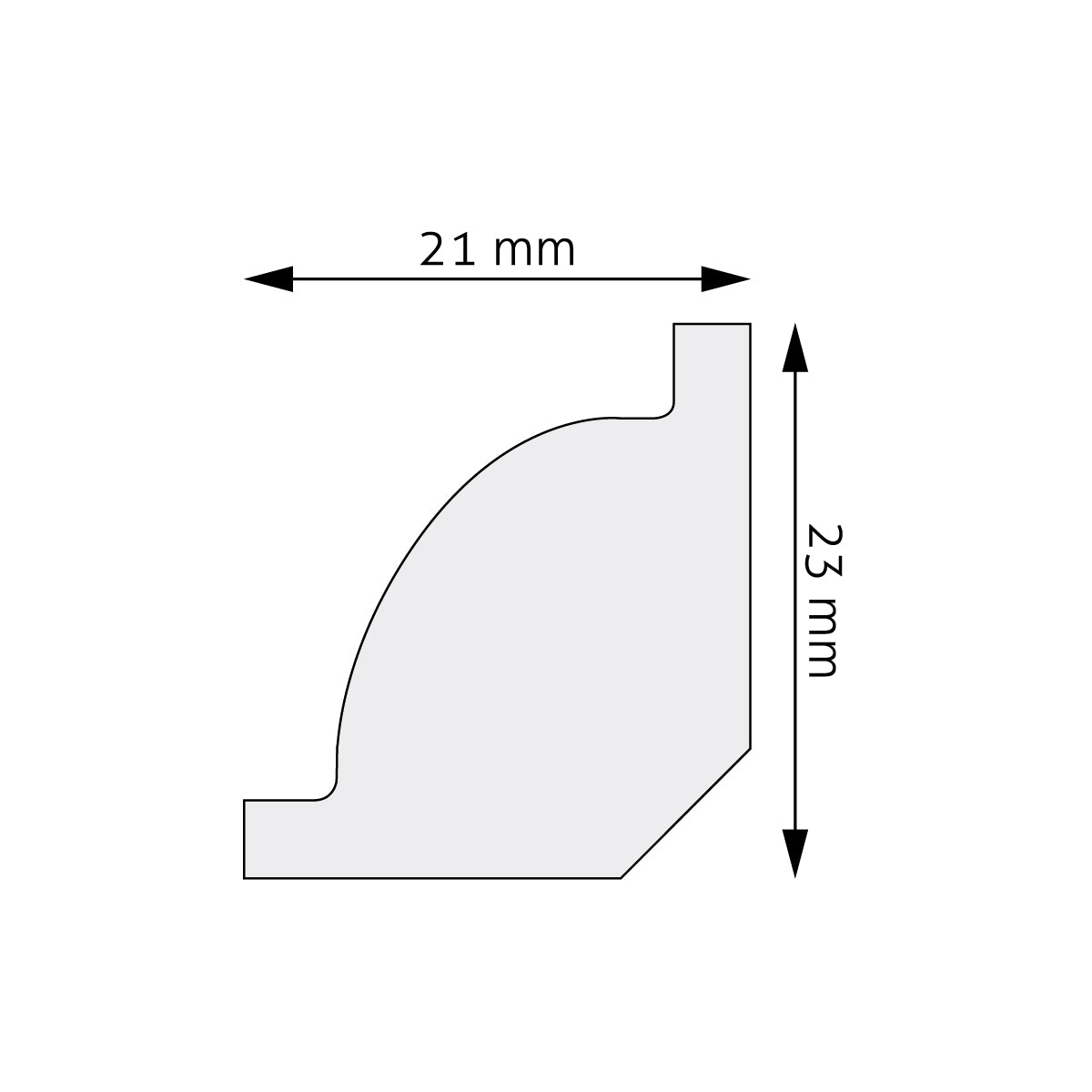 LPC-01 Creativa Listwa przypodłogowa