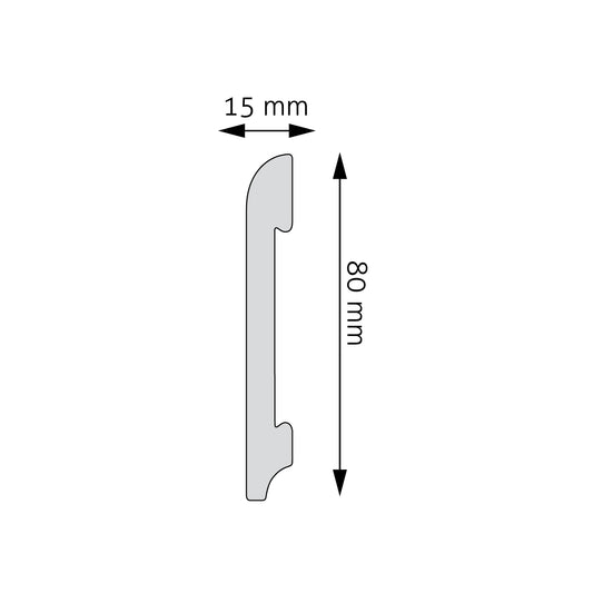 LPC-11 Creativa Listwa przypodłogowa
