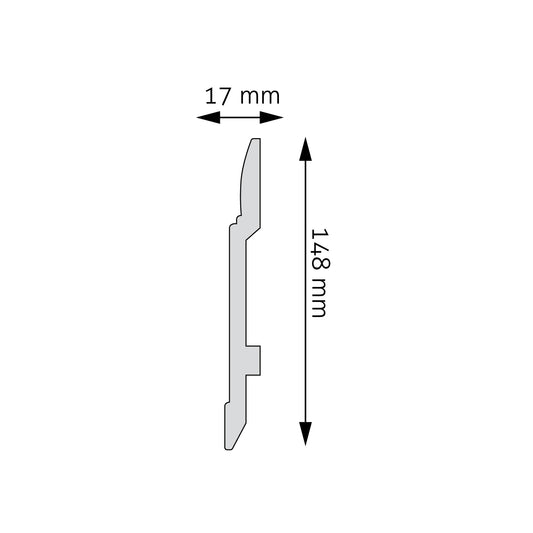 LPC-25 Creativa Listwa przypodłogowa