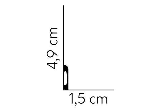 MD004 Mardom Decor Listwa podłogowa