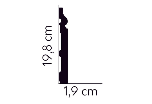 MD020P Mardom Decor Listwa podłogowa