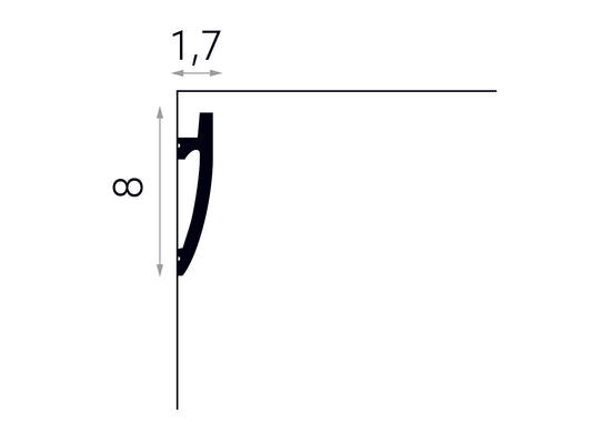 MD030 Mardom Decor Listwa ścienna