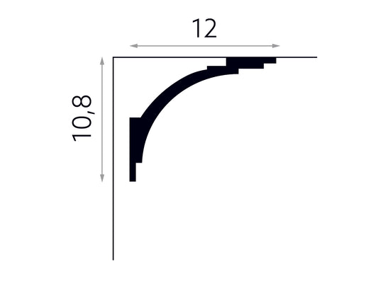 MD105 Mardom Decor listwa sufitowa