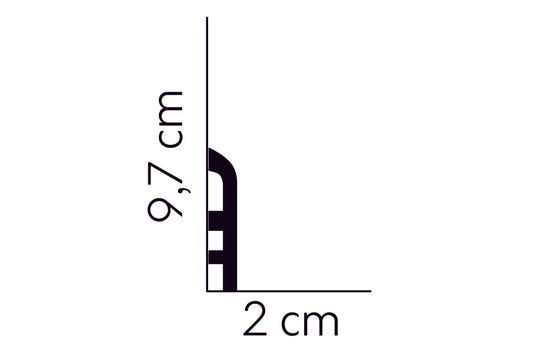MD355 Mardom Decor Listwa podłogowa