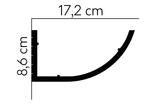 MD362 Mardom Decor listwa sufitowa