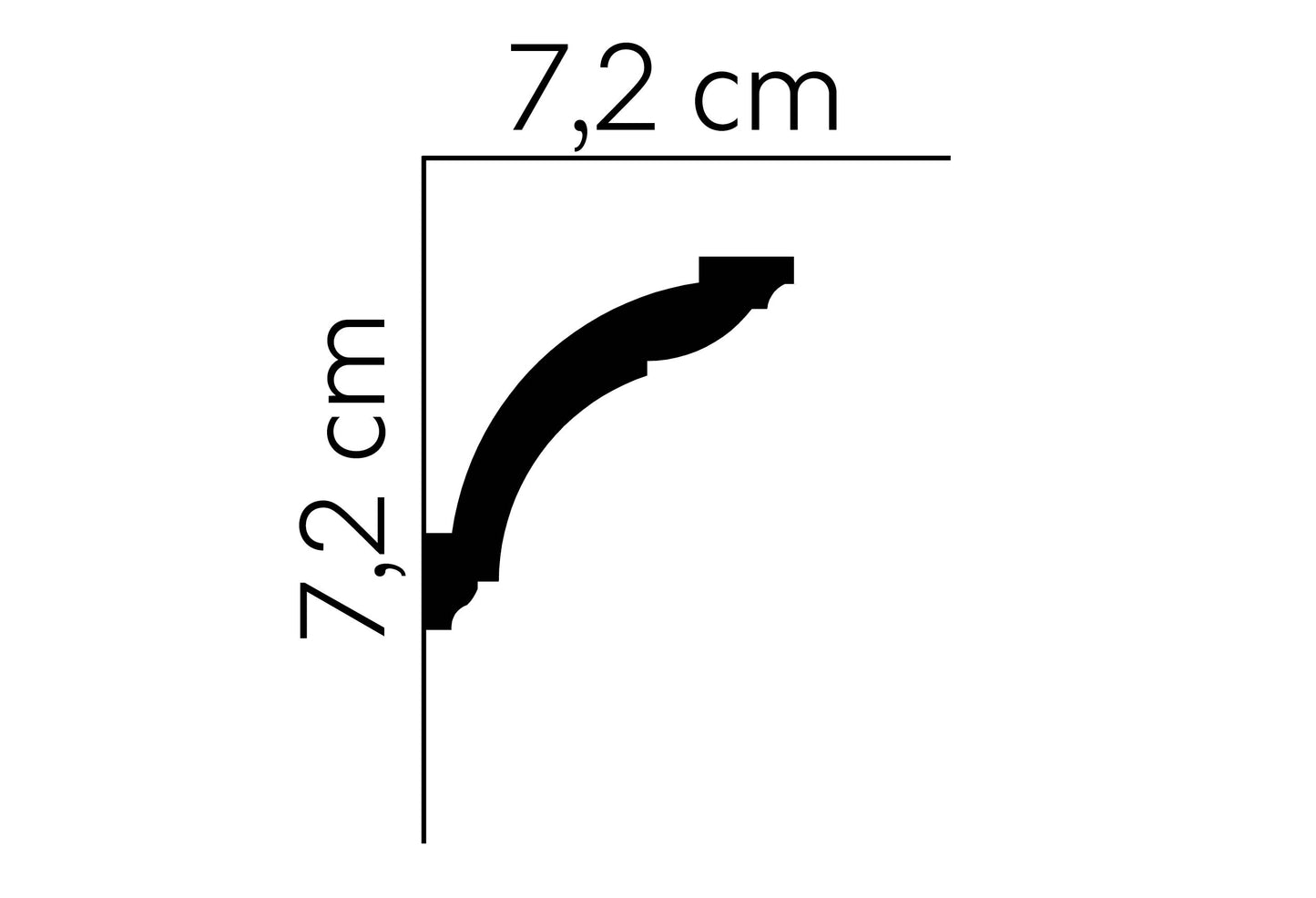 MD367 Mardom Decor listwa sufitowa