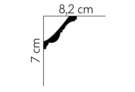 MDA008 Mardom Decor listwa sufitowa