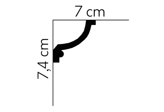 MDA121 Mardom Decor listwa sufitowa