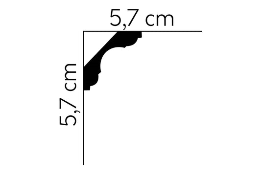 MDB106F FLEX Mardom Decor listwa sufitowa