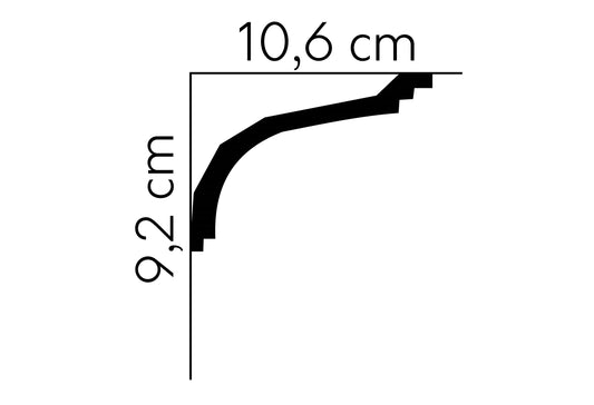 MDB110F FLEX Mardom Decor listwa sufitowa