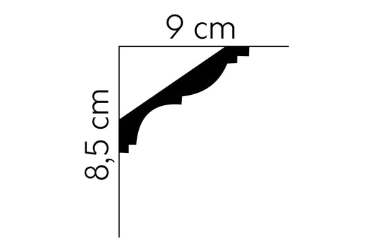 MDB117 Mardom Decor listwa sufitowa
