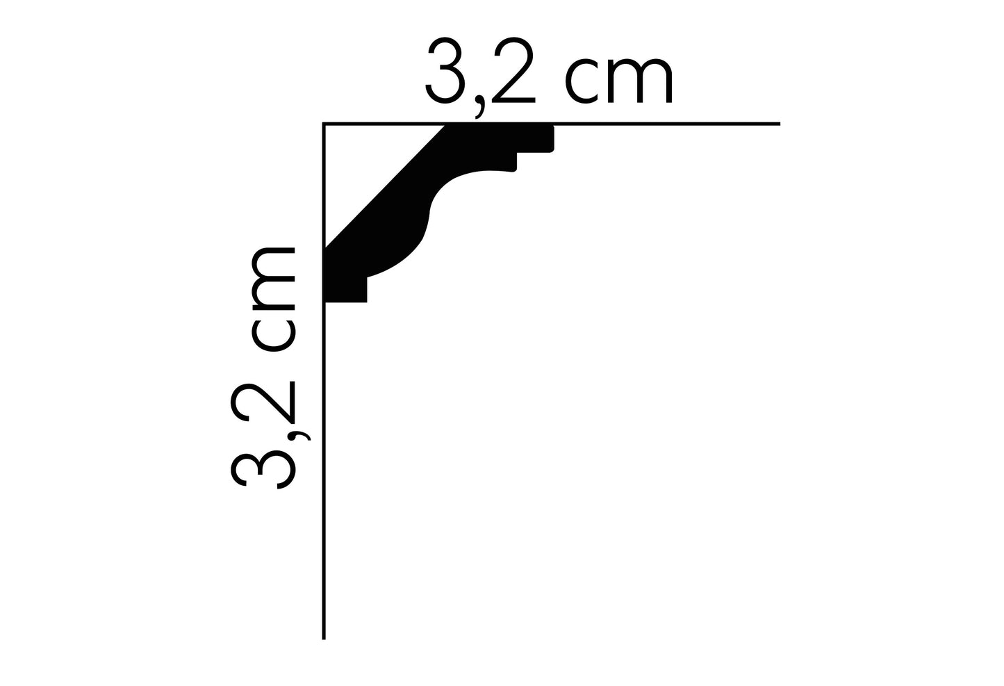 MDB135 Mardom Decor listwa sufitowa