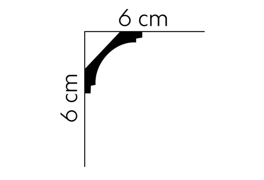 MDB145F FLEX Mardom Decor listwa sufitowa