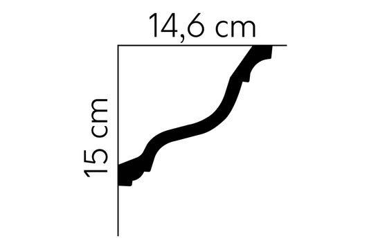 MDB214 Mardom Decor listwa sufitowa