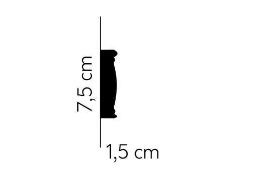 MDC239F Mardom Decor Listwa ścienna flex gieta