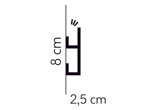 QL019 Mardom decor Listwa ścienna