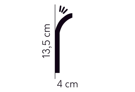 QS011 Mardom Decor listwa sufitowa