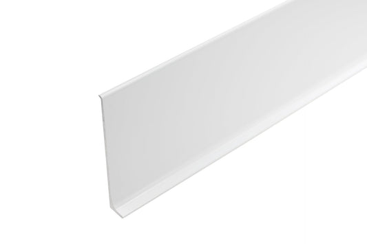 Sklep z listwami listwy przypodłogowe aluminiowe Creativa LP80-RAL9003 Creativa listwa przypodłogowa 80mm RAL9003