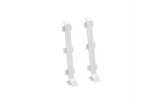 Sklep z listwami listwy przypodłogowe aluminiowe Creativa LLP80-9003 Creativa łącznik 80mm RAL9003