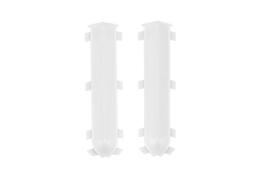 Sklep z listwami listwy przypodłogowe aluminiowe Creativa NW100-9003 Creativa narożnik wewnętrzny 100mm RAL9003