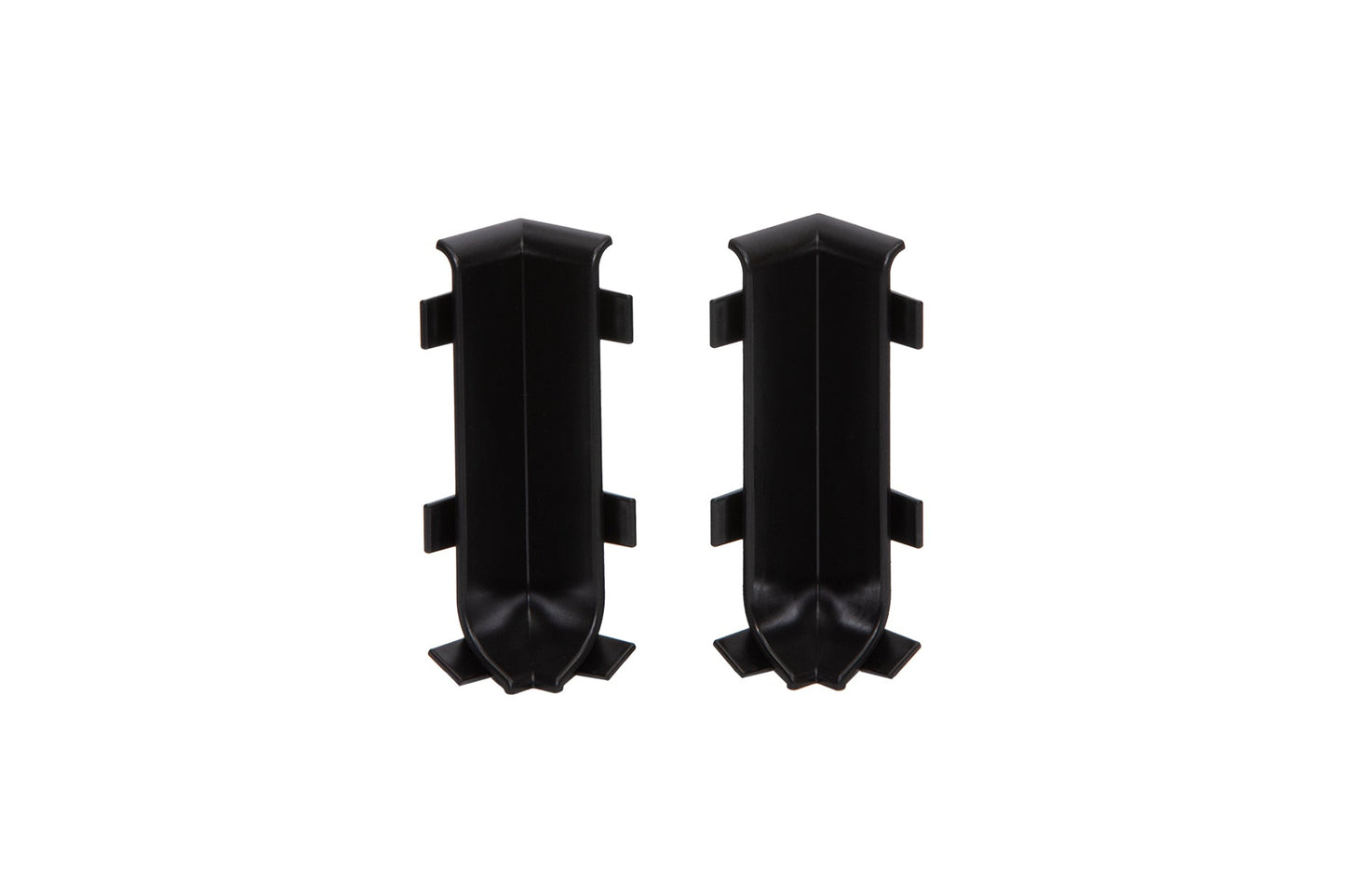 Sklep z listwami listwy przypodłogowe aluminiowe Creativa NZ59-9005 Creativa narożnik zewnetrzny 59mm RAL9005