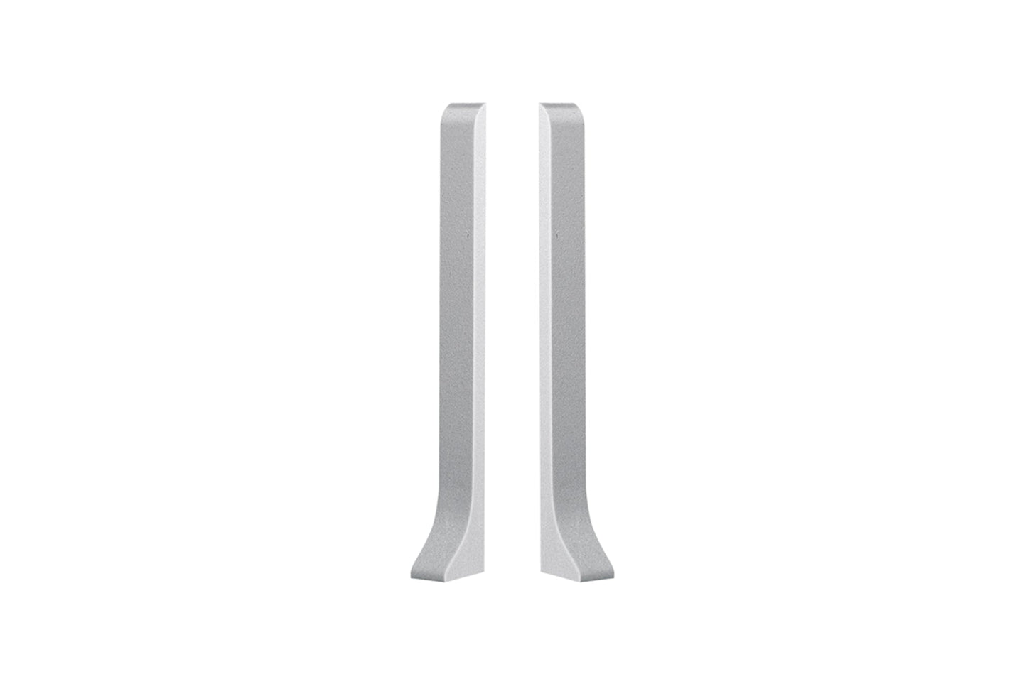 Sklep z listwami listwy przypodłogowe aluminiowe Creativa ZLP100 Creativa zakończenie lewe+prawe 100mm anoda
