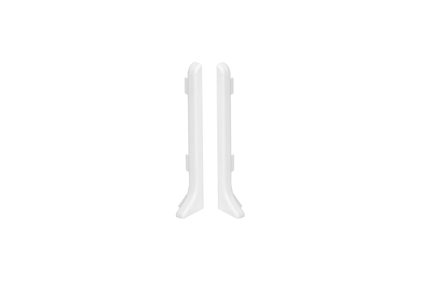Sklep z listwami listwy przypodłogowe aluminiowe Creativa ZLP59-9003 Creativa zakończenie lewe+prawe 59mm RAL9003