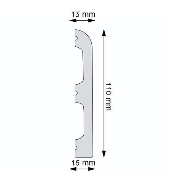 LPC-10 Creativa Listwa przypodłogowa
