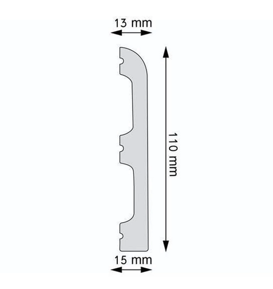 LPC-10 Creativa Listwa przypodłogowa