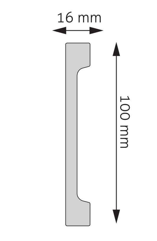 LPC-29 Creativa Listwa przypodłogowa