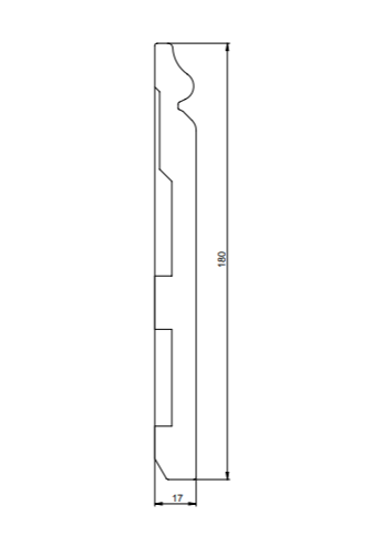 LPC-33 Creativa Listwa przypodłogowa