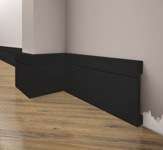 LPC-20 Czarna Creativa listwa przypodłogowa RAL 9005