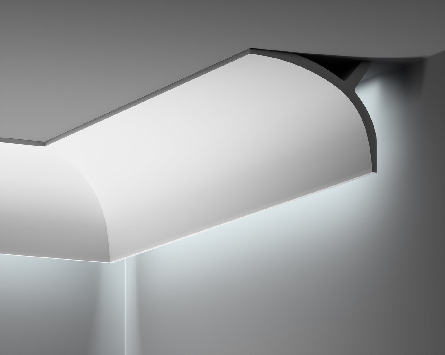 LGG-40 Creativa listwa sufitowa – wersja z podświetleniem LED (producent Creativa)
