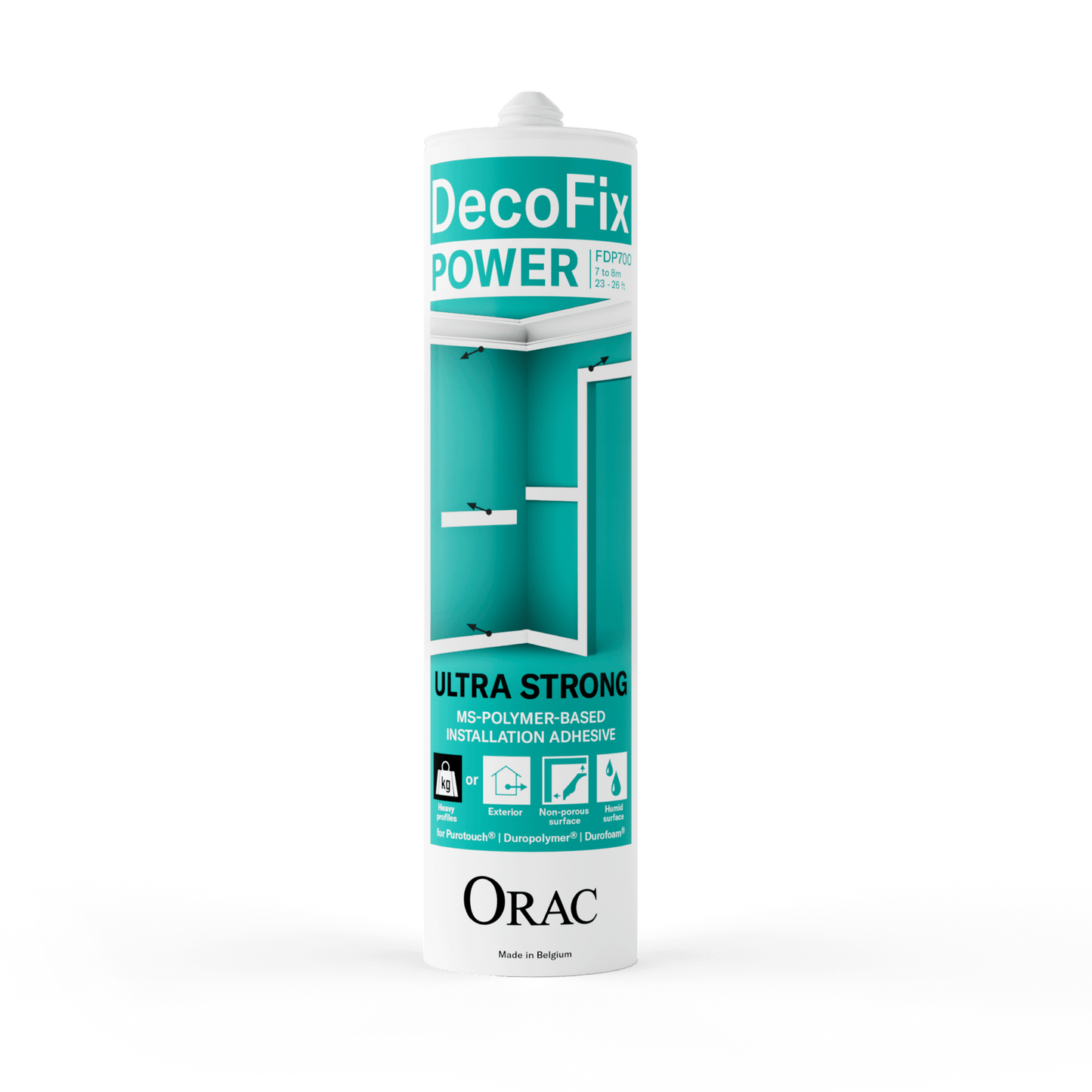 FDP700 Orac Decor Klej montażowy DecoFix Power 290 ml – zdjęcie produktowe