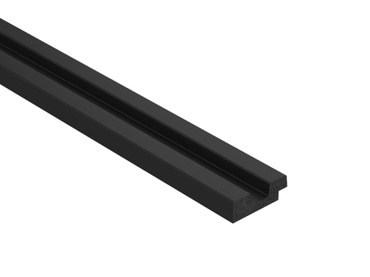Zakończenie lewe do lameli Stretto czarne Mardom Decor - zdjęcie produktowe