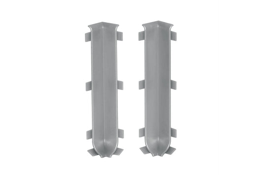 Sklep z listwami listwy przypodłogowe aluminiowe Creativa NW100-7035 Creativa narożnik wewnętrzny 100mm RAL7035