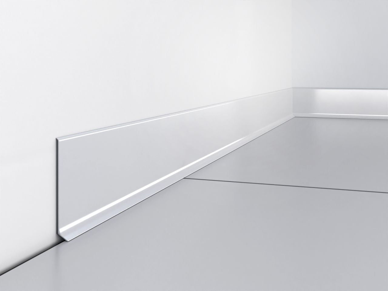 LP100-RAL7035 Creativa listwa przypodłogowa 100mm RAL7035