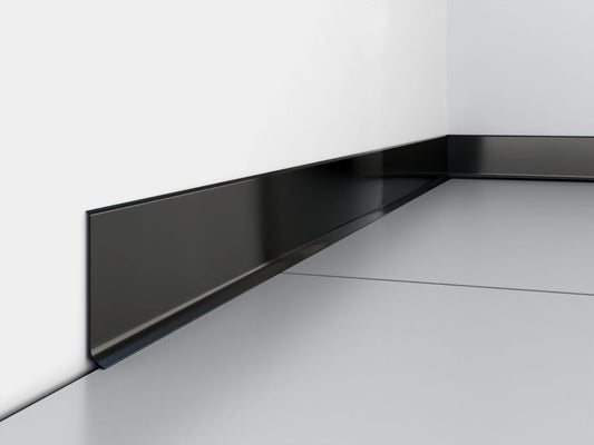 LP100-RAL9005 Creativa listwa przypodłogowa 100mm RAL9005