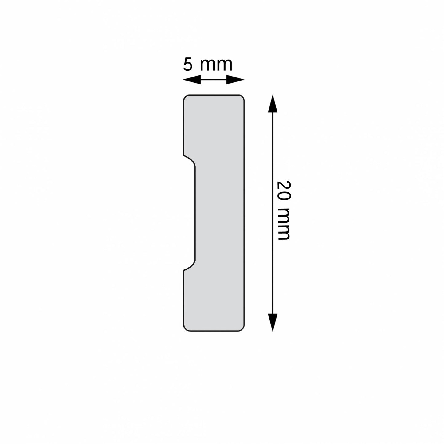 LPC-54 Creativa Listwa ścienna 244 cm – zdjęcie 2