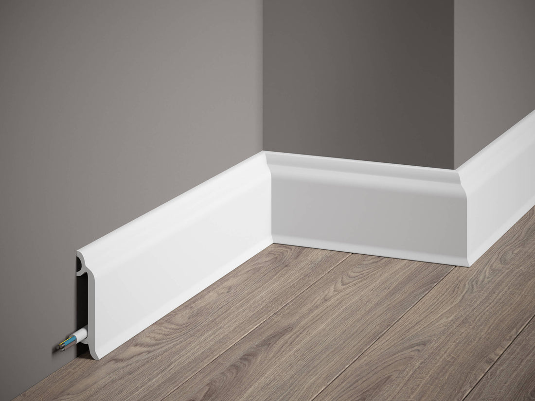 Listwa przypodłogowa Mardom Decor MD8300 z PolyForce do porównania z MDF