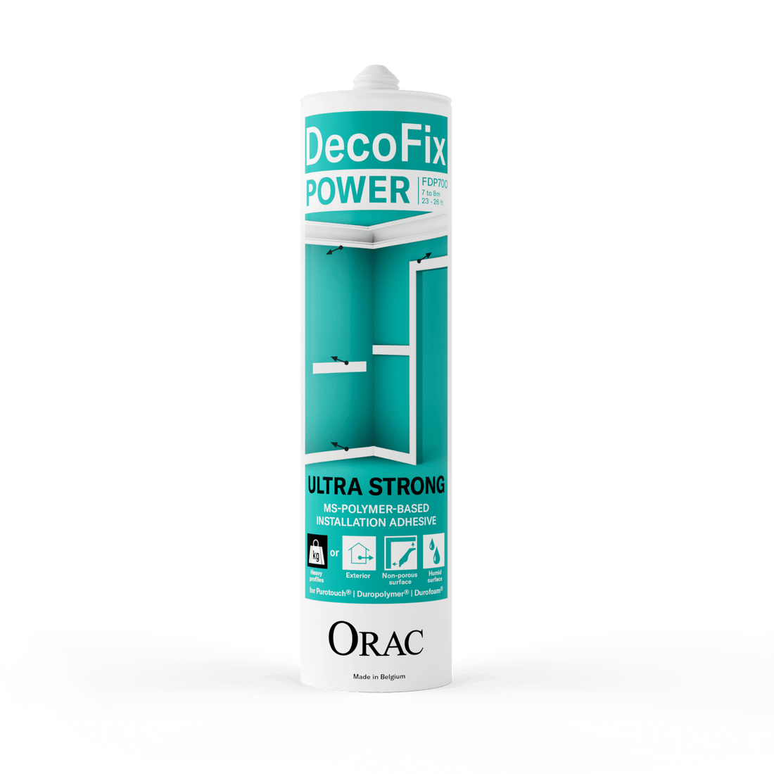 Klej MS-polimerowy Orac Decor DecoFix Power do listew sufitowych