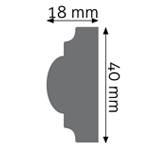 LPC-02/LNG-26 Creativa Listwa ścienna 244 cm – zdjęcie 2